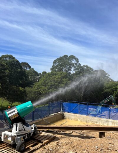 Control Hire Dust Suppression Cannon