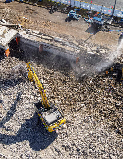 Dust suppression cannon v12 - aerial view