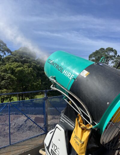 Control Hire Dust Suppression Cannon