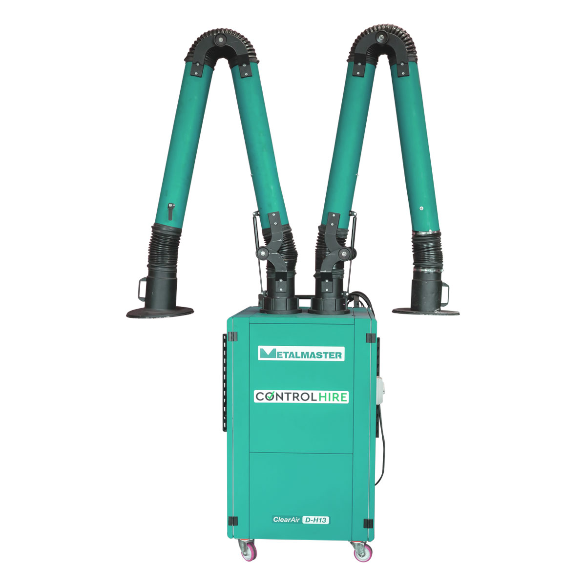 Twin Arm Mobile Welding Fume Filter