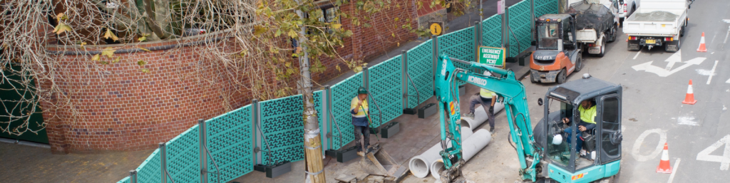 Construction Noise Control Wall