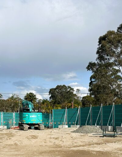 Control Hire - Noise Control Wall - Kemps Creek