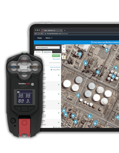 Control Hire - Personal Gas Monitor RealTime Reporting