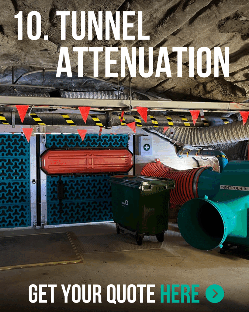10. Noise Control Wall - Tunnel Attenuation
