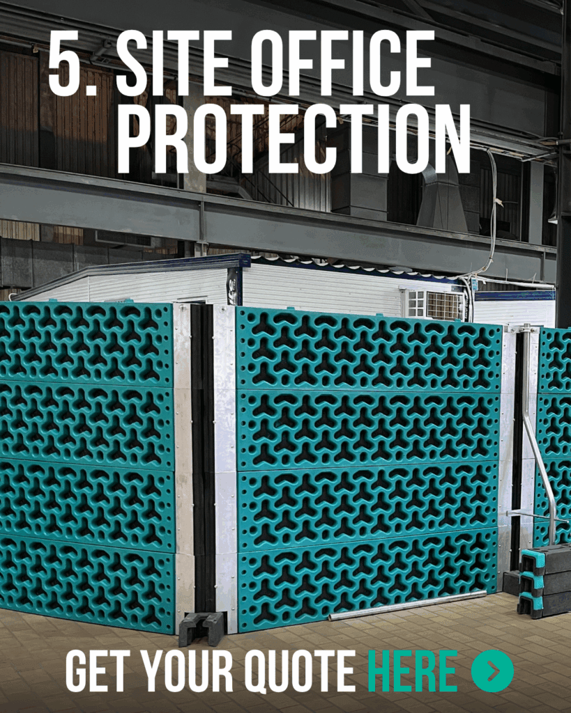 5. Noise Control Wall - Site Office Protection