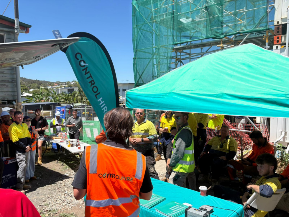 Control Hire Joins TAFE QLD for Onsite Safety Talks