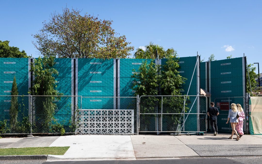 Case Study: Noise Control Wall at Rose Bay Club | Control Hire