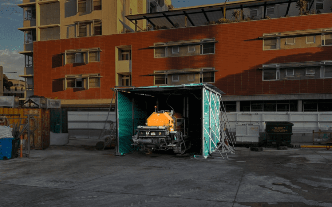 Case Study: Concrete Pump Noise Control Wall Enclosure, Kensington Apartment Development, NSW